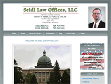 Tablet Screenshot of bseidllaw.com